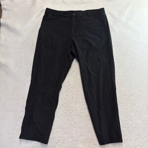 Oakley Regular Fit Pants Mens 36 Black Golf Stretch Performance